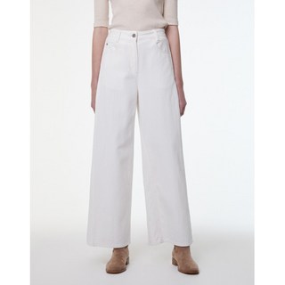 아떼바네사브루노 아떼 바네사브루노 여성 24 BEST 화이트 단색 면 데님 팬츠 VLPA4B235WT 1779800