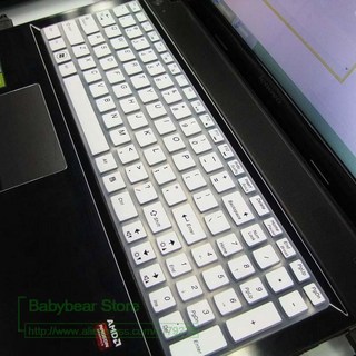 레노버 Y70 Z70 17.3 인치 키보드 커버 실리콘 17 프로텍터-, 한개옵션2, [02] white, 한개옵션1
