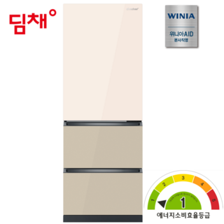 위니아 딤채 김치냉장고 스탠드형 25년형 418L BDT42KGPICO