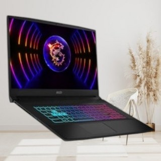MSI 2023 스워드 GF76 17.3 코어i7 인텔 12세대 지포스 RTX 3050, 블랙, 512GB, 16GB, Free DOS, GF76 B12UDXK (890)