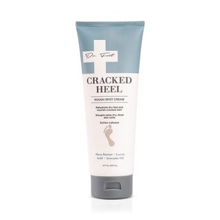 닥터 풋 크랙 힐 케어 크림 8 Fl Oz 시어 버터와 젖산이 함유된 보습 로션 굳은살을 부드럽게 하고 발에 건조한 피부를 유지, 8 Ounce (Pack of 1), Cracked Heel Foot Lotion, 1개