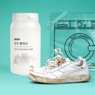 유니손 운동화크리너 신발 세척 세탁세제 360g
