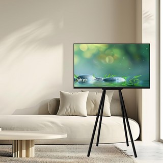 삼성 스마트 모니터 TV M5 M7 27인치 32 인치 LG 룸앤티비 거치대 스탠드, 블랙, 32인치