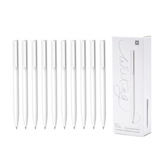 화이트바디 샤오미 볼펜 10개 (1세트)