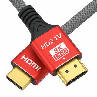 코드온 HDMI v2.1 케이블 8K UHD 48Gbps 고속 전송 줄꼬임방지 / 1415UD8K, 0.5m, 1개