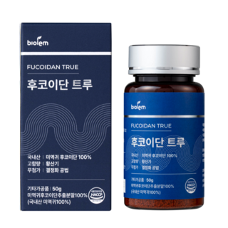 바이올렘 후코이단 트루 국내산 미역귀 100% 후코이단, 1개, 50g