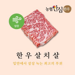 [냉장] 1+등급 구이용 한우 살치살 600g(200gX3팩), 1개