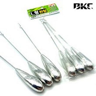 백경 BK-1234 L형 천칭 묶음추 원투채비 20호 25호 30호, 1개
