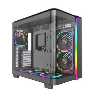 몬텍 MONTECH KING 95 PRO 컴퓨터 PC 케이스 (블랙), 1개