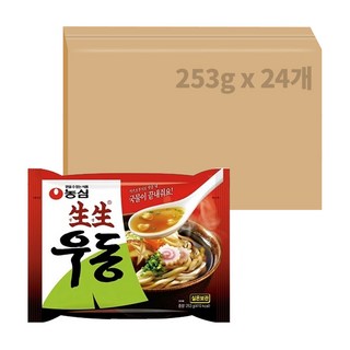 농심 생생우동 봉지