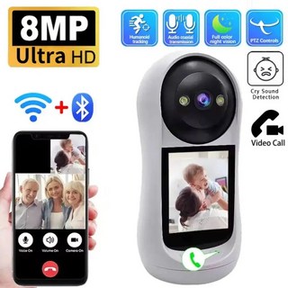 양방향CCTV 홈카메라 가정용홈CCTV 2.8인치 펫캠, Camera Add 32G, 220v 플러그