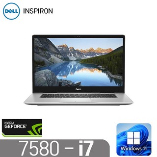 [DELL INSPIRON 15 7580]인텔 8세대 i7-8565U 16G SSD512G MX250 윈도우11 15.6인치, INSPIRON 15 7580, WIN11 Pro, 16GB, 512GB, SILVER