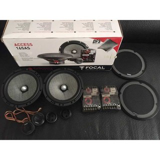 Focal 자동차 오디오 스피커 순정스피커교체용 165AS 165AC, 165AC 세트(뒷문), 1개
