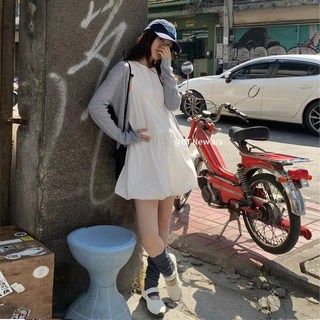 러우 펌킨 뷔스티에 벌룬 미니원피스 3COLOR