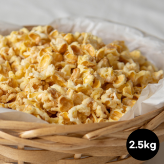 팝꽃 대용량 그래놀라 팝콘 과자 인간사료 바삭버터맛, 3kg, 1개