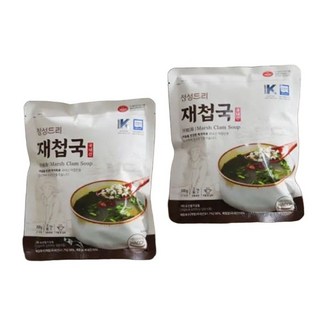 국내산 재첩국 300gX10팩, 10개