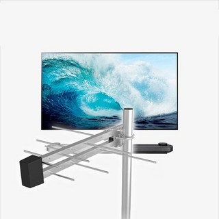 컴스 디지털 TV 실외용 안테나 수신기