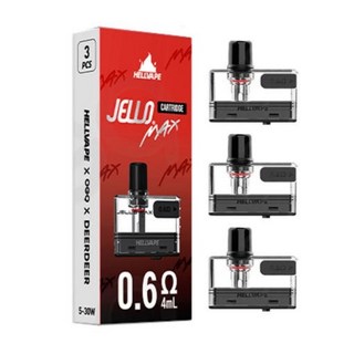 젤로맥스팟 젤로팟 개선팟 코일 0.6옴 1팩(3개) 공팟 카트리지, 맥스0.6옴, 3개 대표 이미지 - 멘솔 담배 추천
