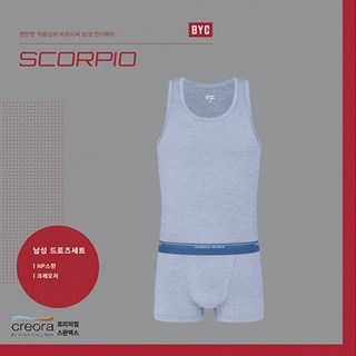 비와이씨 남성 스포츠 드로즈세트