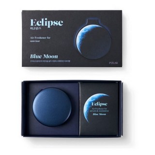 1+1 폴라 이클립스 차량용 방향제 선바이저 블루문 아쿠아향, (선바이저)블루문 아쿠아향, 2개