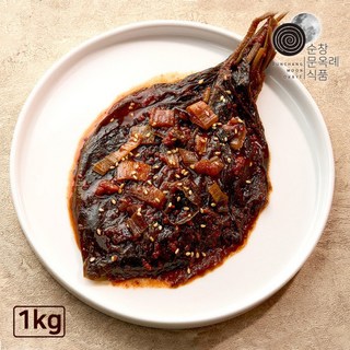 양념 깻잎 장아찌 100% 국내산 우리농산물 1kg 밑반찬 반찬 대용량 명인장맛 간장 고추가루, 1개