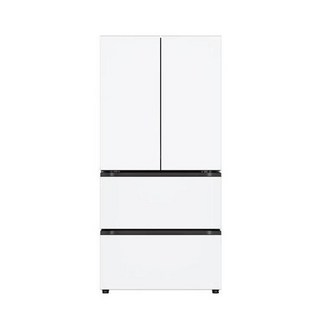 LG 양문형 오브제 4도어 서랍형 인버터 2025년형 김치톡톡 김치냉장고 500L, Z509MHHF23