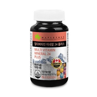 메이플트리 멀티비타민미네랄 24플러스 1445mg x 90정