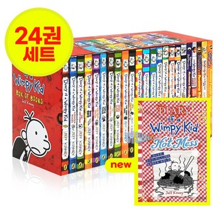 Diary of a Wimpy Kid 윔피키드 다이어리 세트 영어 원서 선택구매 정식음원, 24권 세트