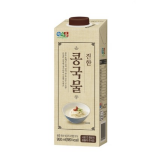 new 베지밀 정식품 진한 콩국물, 950ml, 3개