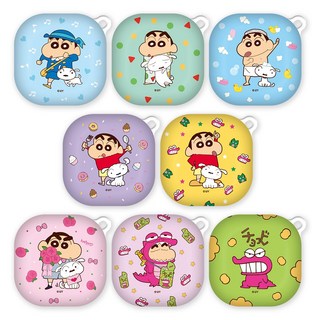 짱구와 흰둥이 갤럭시 버즈2프로라이브 하드젤리케이스, 디저트짱구와흰둥이