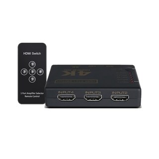 4K HDMI스위치 5대1 HDMI선택기 셀렉터 60Hz TV 모니터연결 COU941, 1개