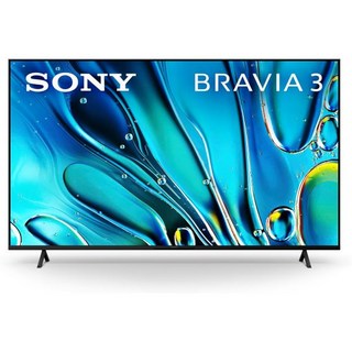 소니 50인치 Class 4K 울트라 HD BRAVIA 3 LED 스마트 TV with Google Dolby Vision HDR 및 PlayStation®5 전용 기능 K 5, 55, TV Only, 1개