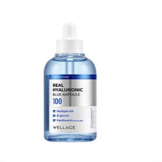 웰라쥬 리얼 히알루로닉 블루100 앰플, 4개, 100ml
