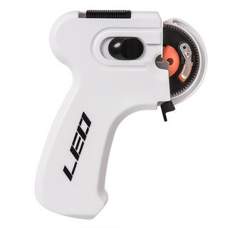 LEO 피싱메카 자동 바늘 결속기 2종 낚시바늘 매듭기 AAA밧데리 증정 바다 민물 체결기 바늘결속기, 1개