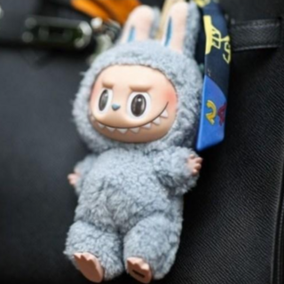 [온컴퍼니] 정품 해외 수입 팝마트 마카롱 라부부 인형 키링 LABUBUB 인형 랜덤, 랜덤 박스