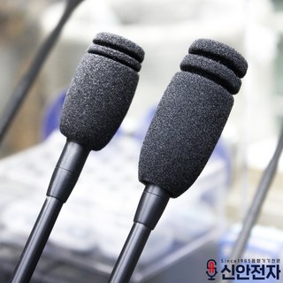 유선 무선 핀 마이크 스펀지 이어셋 구즈넥마이크 스펀지, 19번, 1개