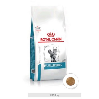 로얄캐닌 캣 아날러제닉 고양이 알러지 아토피 사료 2kg, 닭+오리, 1개