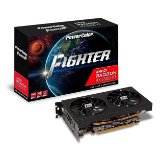 파워컬러 헬하운드 AMD 라데온 RX 7800 XT 16GB GDDR6 그래픽 카드, 6500 XT Fighter