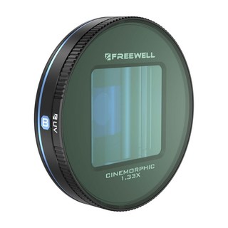 Freewell 프리웰 아이폰16프로 프로맥스 블루모픽 렌즈, 1.33x 아나모픽렌즈 (블루모픽)