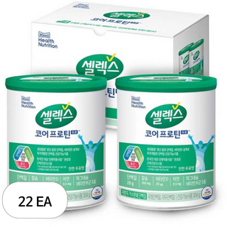 셀렉스 코어 프로 복합 프로틴 파우더, 304g, 22개