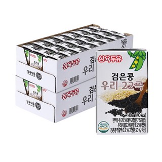 삼육두유 검은콩 우리22곡 두유, 48개, 140ml