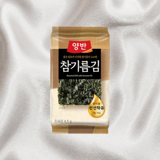 동원 양반 참기름김 고소한맛, 4.5g, 45개