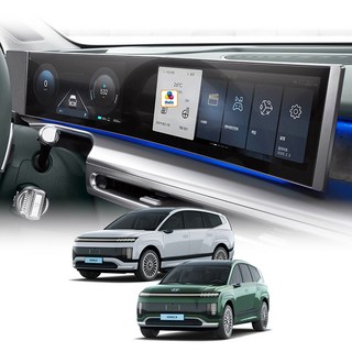 아이오닉9 보호필름 내비게이션 파노라믹 커브드 디스플레이 풀커버 액정보호필름, 0.1GB, 파노라마 디스플레이 (고화질)