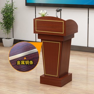 원목 아크릴 크리스탈 장로 교회강대상 강단 교회 강대상의자, 77 유자나무색 서랍동봉 포함70*40*120cm [다, 1개