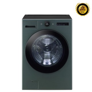 LG전자 트롬 오브제 컬렉션 드럼 세탁기 FX24GNG 24kg 방문설치, 네이처 그린
