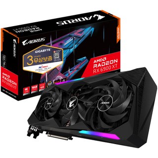 GIGABYTE AORUS 라데온 RX 6900 XT Master D6 16GB