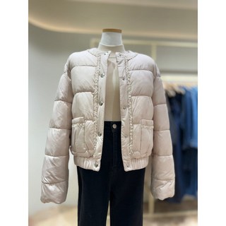 플라스틱아일랜드 패딩 여성 트위드형 점퍼 PN4PZ562 P002414665