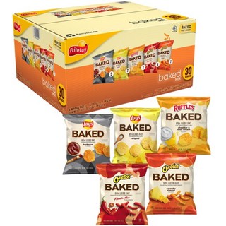 Frito-Lay 프리토레이 베이크드 믹스 버라이어티 팩 30 ct 1박스