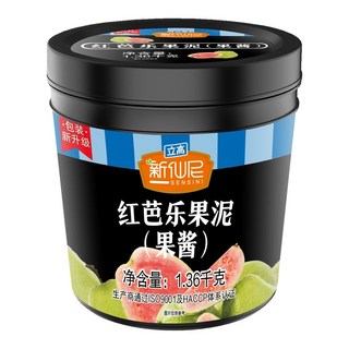 리가오신 샤니 잼 퓨레 딸기 타이농 망고 블루베리 복숭아 패션프루트 오렌지 레몬 상업용, 레드 구아바