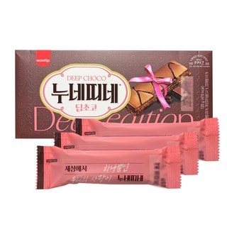 누네띠네 삼립 딥초코 디어에디션, 12g, 30개 대표 이미지 - 초코과자 추천